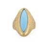 Bague turquoise type marquise