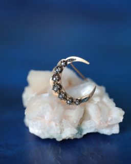 Idéale pour un cadeau, découvrez notére broche croissant de lune datant du XVIIIème siècle 🌙🌜

#bijouxanciens #bijouxvintage #brocheancienne #broche #bijouterie #annecy