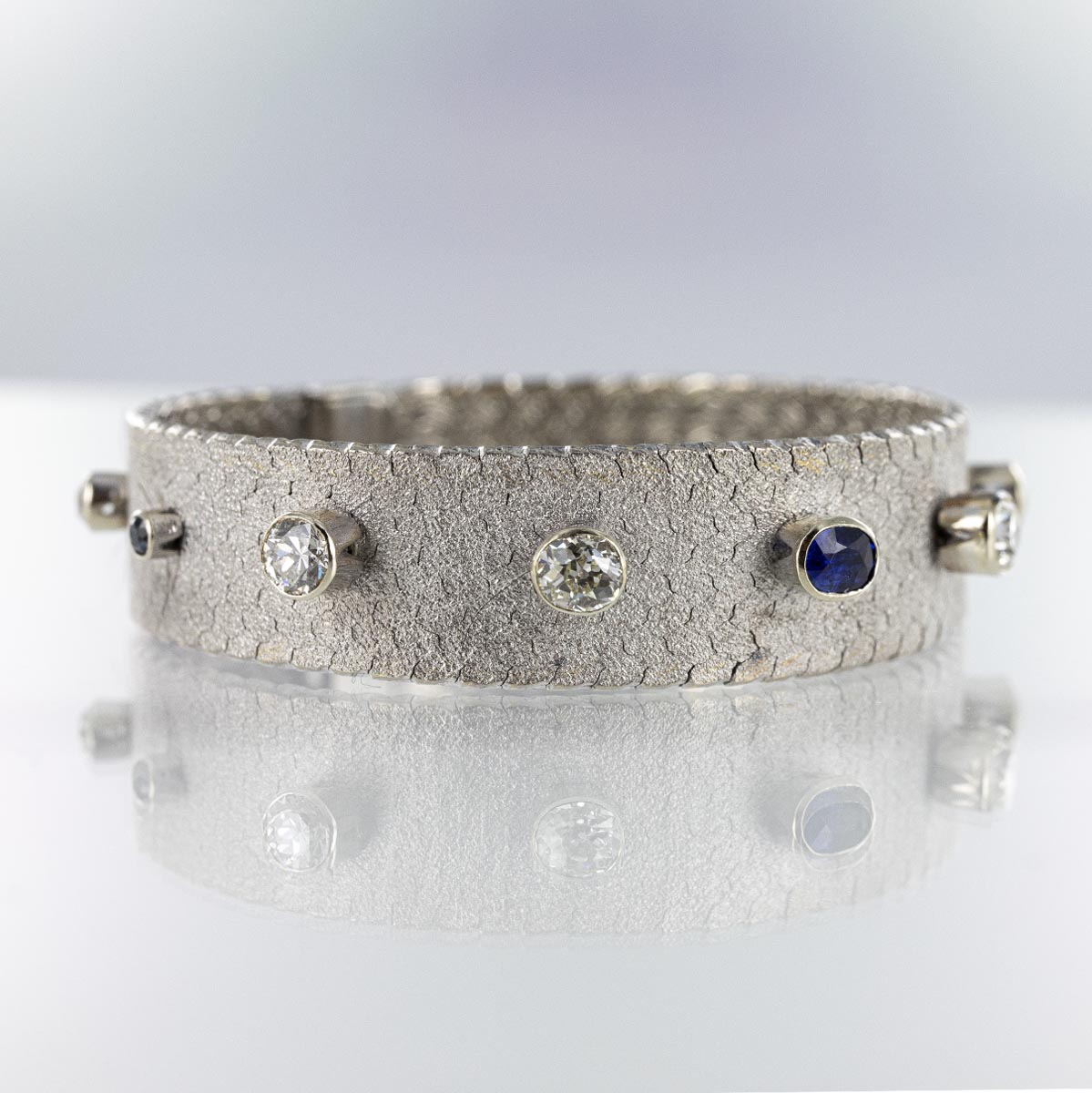 Bracelet saphirs et diamants