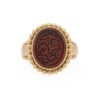 Bague ancienne avec intaille orientale