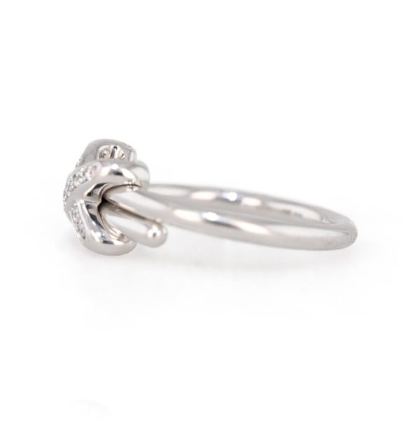 Bague CHAUMET liens pavage diamants