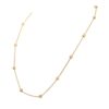 Collier Maille Plaqué Or Style Art Déco - Bijou Vintage - Occasion