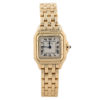 Montre Cartier Panthère femme petit modèle en or jaune 18 carats