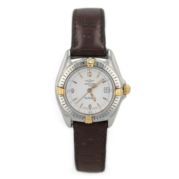Montre Breitling Callistino occasion cuir et acier