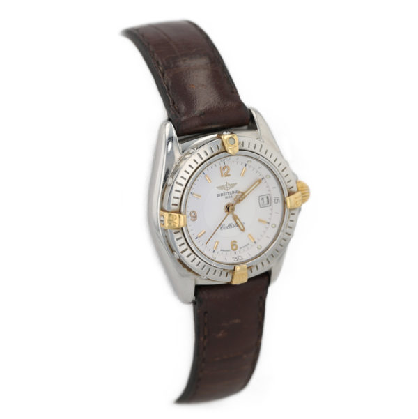 Montre Breitling Callistino occasion cuir et acier