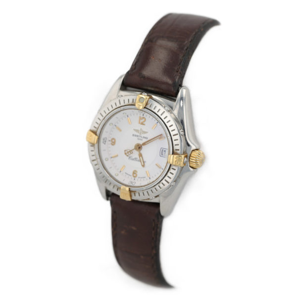 Montre Breitling Callistino occasion cuir et acier