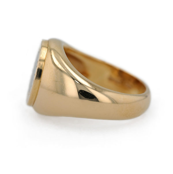 Bague BULGARI Onyx en or jaune 18 carats