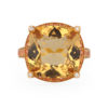 Bague MAUBOUSSIN couleur d’amour citrine, saphirs et diamants en or jaune 18 carats